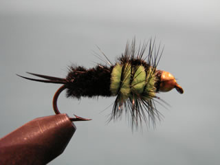 Chartreuse Bead Head Montana (8-10)